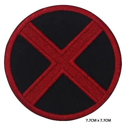 X Men Super Hero Movie Iron On Sew On Embroidered Patch Badge For Clothes • £2.39