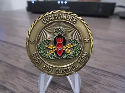 EUSA EOD Control Team Eighth US Army ROK Commanders Challenge Coin #935T • $38.99