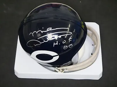 Mike Ditka Signed Riddell Mini Throwback Helmet Inscribed  Hof 88  Jsa Coa • $199.99