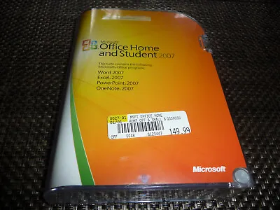 Microsoft Office Home & Student 2007 W/product Key & COA • $24.99