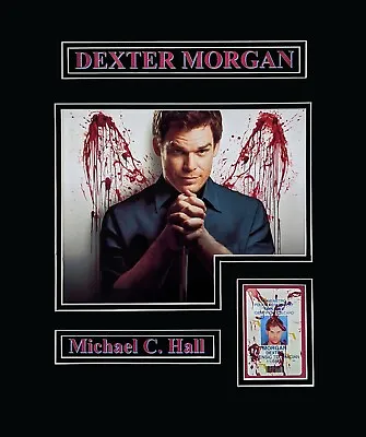 Dexter Morgan-Michael C. Hall Photographic Art Display Ready To Frame • $49.99