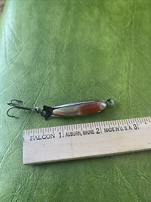 Vintage Compac Spoon Lure Japan Mother Of Pearl/Abalone Rare Unusual  • $14