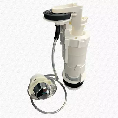 Concealed Macdee Pneu Compact Pneumatic Flush Valve Syphon & CONE PUSH BUTTON • £72.99