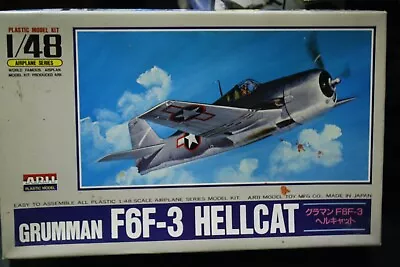 1/48 ARII Grumman F6F-3 Hellcat U.S. Navy WWII Fighter Detail Model VINTAGE • $9.99