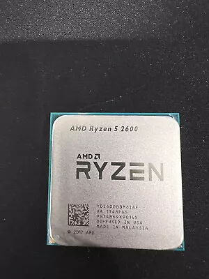 AMD Ryzen 5 2600 - 6 Core / 3.4 GhZ • $80