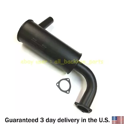 Jcb Backhoe- Exhaust Silencer W. Gasket For Perkins Engine (122/01600 813/00345) • $219.95