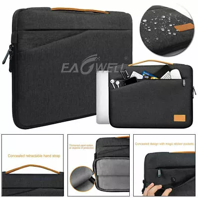 Universal 15.6  Laptop Sleeve Carry Case Briefcase Bag For Dell HP Lenovo Asus • $25.18