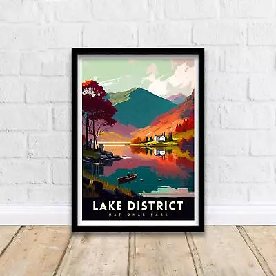 Lake District National Park Travel Print • £10