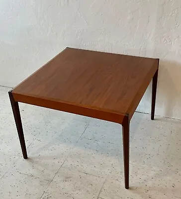 Teak And Walnut End Table - Vintage • $395