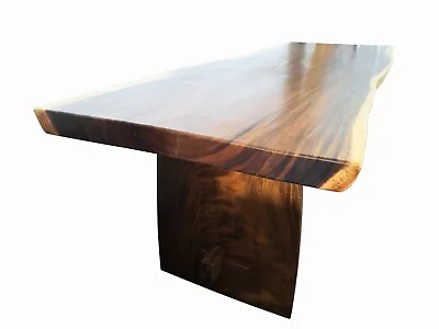 118  Live Edge Solid Dining Table Suar Wood One-of-a-kind Functional. • $3200