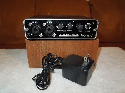 $109 • Buy Roland UA-22 Duo-Capture EX Audio MIDI Interface 24 Bit Digital 