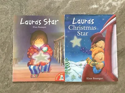Laura’s Star And Laura’s Christmas Star By Klaus Baumgart • £3