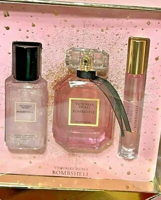 Victoria's Secret Bombshell Holiday 3 Piece Parfum Gift Set NEW • $39.99