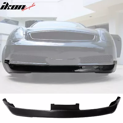 Fits 03-07 Infiniti G35 Coupe ING Style Front Lip Bumper Lower Spoiler - PU • $84.90