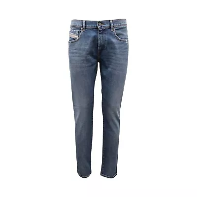 9267AQ Jeans Uomo D-STRUKT A03558 DIESEL SLIM Man Denim Trousers • £142.50