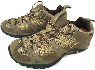 Merrell Siren Sport Gore-Tex Brindle Leather Hike Trail Hiking Shoes Women's 7 • $29.98