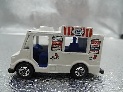 Vintage 1983 Mattel Hot Wheels Diecast Good Humor Ice Cream Truck Malaysia Loose • $12.95