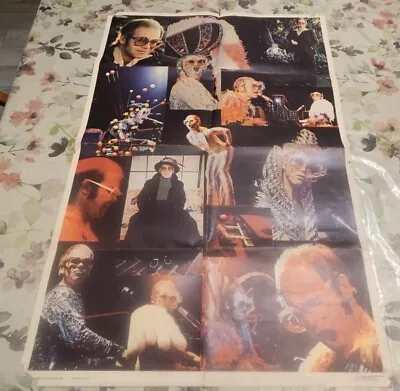 Vintage Elton John Poster From The 70s • $4.99