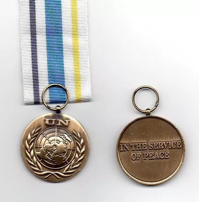 United Nations Medal For Un Civilian Police Support Group - A Superb Miniature • £6.95