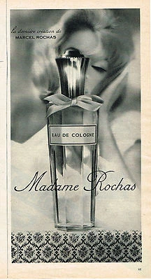 £3.17 • Buy 1963 ADVERTISING MADAME ROCHAS Perfume Eau De Cologne