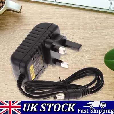 AC 100-240V Converter Adapter DC 5.5 X 2.5MM 5V 1A 1000mA Charger UK Plug • £5.31