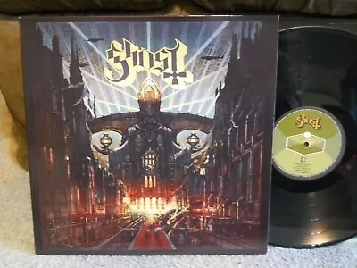 Ghost Meliora LP Black Vinyl EX/Ex 2015 Lorna Vista Mercyful Fate Metallica Band • $22.79