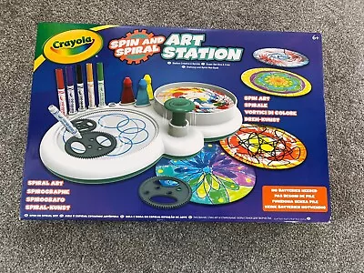 NEW- Crayola Spin & Spiral Art Station • £17.99