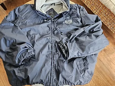 Malvern Prep Windbreaker Jacket Men's Size 2XL Navy • $29.50