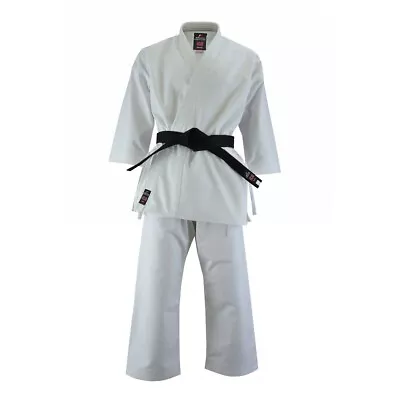 Malino Professional Karate Gi Suit Kids Childs Outfit 14oz White Size 3/160 • £48.99