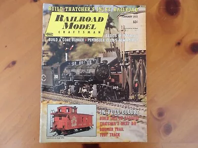 Railroad Model Craftsman Magazine February 1972 • $10.99