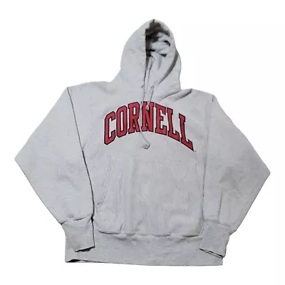 Vintage Cornell University Champion Reverse-Weave Hoodie Sweatshirt Size Medium  • $59.95