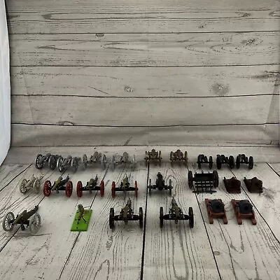 Huge Lot Of Vintage Toy Cannons And Mortars ( Please Read) • $120