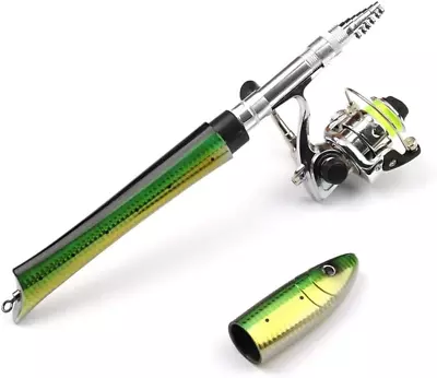 Pen Fishing Pole 55 Inch Mini Pocket Fishing Rod Travel Fishing Rod Set For Ice  • $49.99