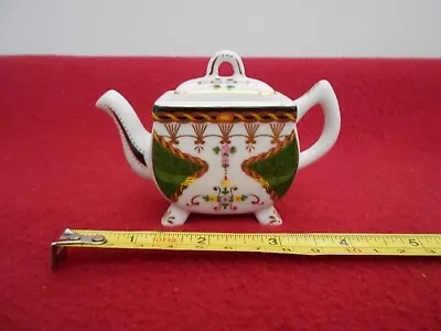 Vintage Miniature Teapot Porcelain Art Collectable Decorative Display Tea Pot • $6.16