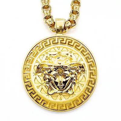 Versace Pendant Necklace  Gold   3111707 • $101