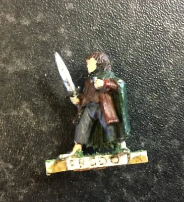 LOTR Lord Of The Rings FRODO Fellowship Warhammer Metal Citadel Oop • £3.45