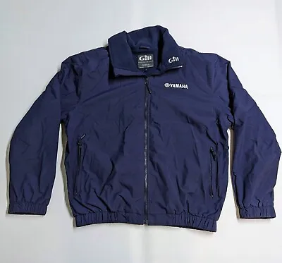 $49.99 • Buy Gill Crew Jacket Mens Size Large Blue Yamaha Thermal Waterproof Sailing