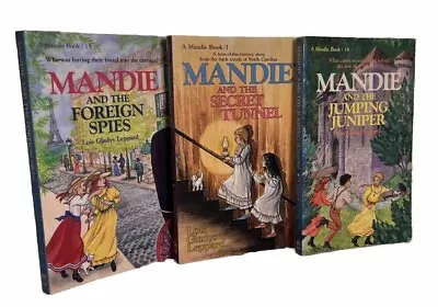 Mandie Books Lois Gladys Leppard Children Historical Mystery Series Lot Of 3 • $8.89