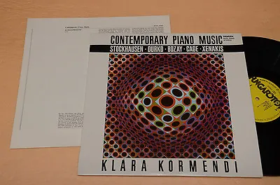 $43.35 • Buy Stockhausen Cage Xenakis LP Avant Garde Contemporary NM