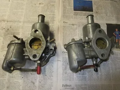 Two Vintage SU Auc 871 Carburetors For Austin Healey MGB Triumph Etc.. • $145