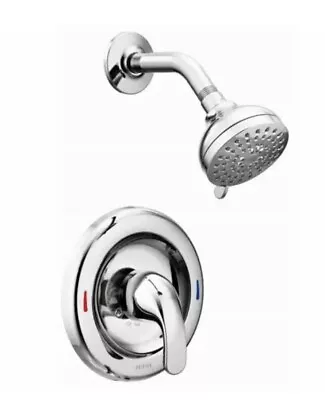 Moen 82604 Adler Chrome Posi-Temp Shower Faucet With Valve • $50