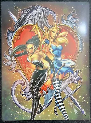 Alice In Wonderland By J. Scott Campbell & Nei Ruffino Fairy Tale Poster • $12.50