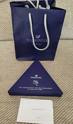 £44.99 • Buy Swarovski Star Crystal Ornament 25th Anniversary Mariah Carey Ref 5543287
