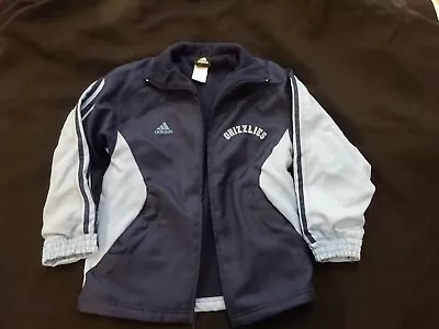 Memphis Grizzlies NBA Sports Jacket - Youth S (8) - Navy And Lt. Blue - Adidas • $19