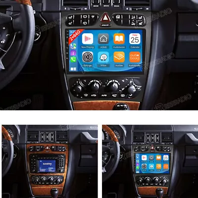 For Mercedes Benz W203 W209 W463 Radio Player 9  Android13 GPS GPS Carplay 2+64G • $149.99