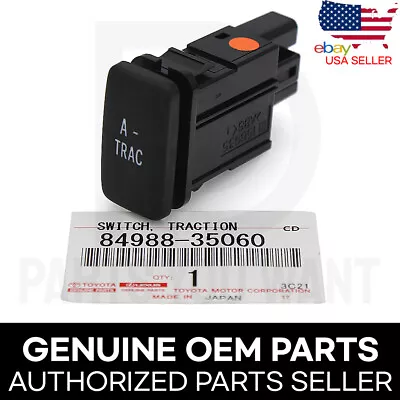 Genuine Toyota 07-14 FJ Cruiser OEM A-TRAC Traction Control Switch 84988-35060 • $43.99