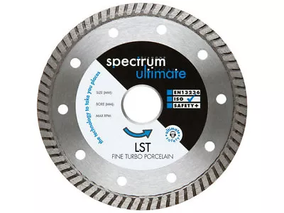 £68.19 • Buy Spectrum LST300/25/20 LST Porcelain Diamond Blade 300mm X 25mm Bore