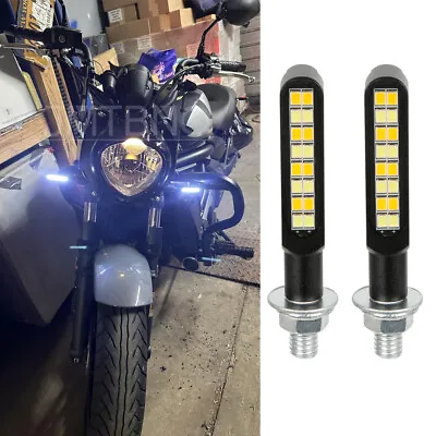 For Kawasaki Vulcan S 650 Sequential Motorcycle LED Turn Signal Light Blinker • $15.45