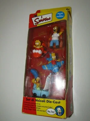 £14.99 • Buy The Simpsons Box Of 4 Vehicles Diecast Homer Marge Lisa Bart Maggie Characters