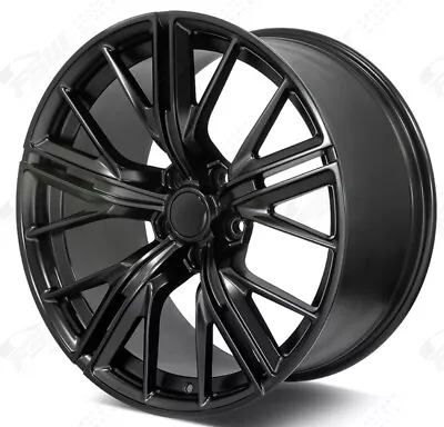 20x10 20x11 5x120 Black Staggered Wheels Fits Chevy Camaro RS SS Z28 ZL1 2010 UP • $992